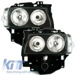KITT Lightning LED Hátsó lámpák VW T4 90-03_kristály/piros (RV15DLRC)