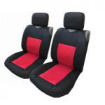 Autolife Trikó üléshuzat fejtámla huzatokkal, 5mm vastag anyag, piros - párban 23087R (02249)