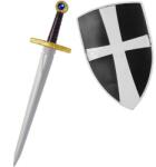 Widmann Lovagi pajzs és kard - műanyag (MOL-42201)