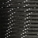 Paracord 550 zsinór fényvisszaverő fekete (PRC-REF-008)