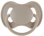 CANPOL BABIES Suzeta din cauciuc cu vârf rotund Nude 6-18m bej (AGS23-224_BEI)
