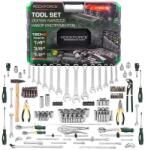 ROCKFORCE Гедоре 180+2 части, 1/4", 3/8", 1/2", RockForce RF-41802+2 (RF-41802+2)