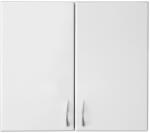International Service Padova -Corp superior 2 usi , Alb/usi MDF vopsit Alb , 80 x32x 72 cm