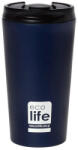 Ecolife Pahar Termos Albastru Închis Mat 370ml