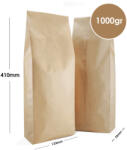  Pungă Pentru Cafea Side Gusset 1kg Cu Supapă Kraft 1000 Buc
