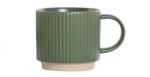 Item international Чаша за кафе, каменин 340мл, зелена, 13х9х8, 5см (2005)