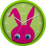 Karlsson Ceas de perete Peekaboo Bunny, verde (KA5997DG)