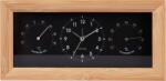 Karlsson Ceas deșteptător Neat Bamboo, dreptunghiular, negru (KA5925BK)