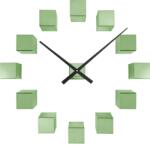 Karlsson Ceas de perete Cubic DIY, verde metalic (KA5974DG)