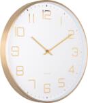 Karlsson Ceas de perete Elegance Glow, alb (KA5973WH)