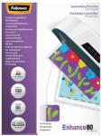 Fellowes Lamináló fólia, A4, 80 mikron, lefűzhetõ, fényes, 100 db/csom Fellowes (5452502) - tonerpiac