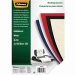 Fellowes Hátlap, A4, 250 g, fényes 100 db/csomag, Fellowes® ChromoLux, fehér (5378006) - tonerpiac