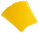 Bluering Elõlap, A4, 200 micron 100 db/csomag, Bluering® áttetszõ sárga (ELO200TRS)