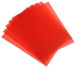 Bluering Elõlap, A4, 200 micron 100 db/csomag, Bluering® áttetszõ piros (ELO200TRPIR)