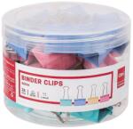 DELI Binder csipesz DELI 32 mm színes 24 darabos (DEL08553) - tonerpiac