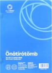 Bluering Önátírótömb A5, 50x3lapos franciakockás Bluering® (ONATA550X3) - tonerpiac