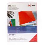 Evo Hátlap, A4, 250 g. fényes 100 db/csomag, Evo piros (EV8B08RO) - tonerpiac