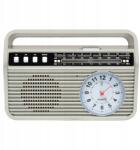 Setty MD-500BT hordozható rádió Retro órával, Bluetooth, USB, TF kártya (5900495628626)