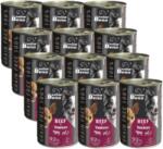  marka niezdefiniowana Super Beno PIES gabonamentes falatkák marha- és vadhússal, szószban 12x415g