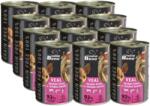 Super Benek Super Beno PIES gabonamentes falatkák borjúhússal, csirkemájjal és csirkeszívvel, szószban 12x415g