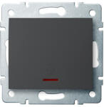 Kanlux LOGI 02-1080-141 gr Jelzőf. csengő ny. kapcsoló 25253