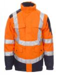 PAYPER INTERSTATE 000440-0106 / Kétszínű kabát fényvisszaverő csíkokkal - narancssárga/sötétkék 4XL (0004400106020114XL)