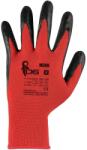 CANIS SAFETY a. s CXS MERU / Félig mártott latex kesztyű - piros/fekete 11 (342011500011)