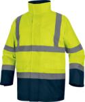 Delta Plus DELTA SPEED2 / Uniszex meleg, vízálló parka 5 az 1-ben - fluó sárga/világoskék L (SPEE2JAGT)