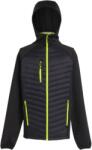 Regatta NAVIGATE TRA 549 / Férfi hibrid dzseki - fekete/lime zöld XL (36A549d8204)