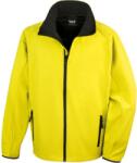 Result R 231M / Férfi kétrétegű softshell kabát - sárga/fekete S (30231M98301)