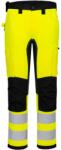 Portwest HI-VIS WX2 CD848 ECO / Férfi fényvisszaverő, rugalmas derekú nadrág - HV sárga/fekete UK 36/EU 52 (CD848YBR36)