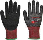 Portwest CT200 AHR13 A671 / Latex vágásálló kesztyű, érintésvédelem, F szint - fekete S (A671K8RS)