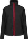 Regatta ABLAZE TRA 629 / Női kétrétegű softshell kabát - fekete/klasszikus piros S (36A629y282c)