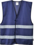 Portwest HI-VIS IONA F474 / Fényvisszaverő csíkokkal ellátott mellény - sötétkék XXL/XXXL (F474NARXX/3X)