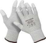 DYKENO FABRIC FINGER ANTISTATIC 003-K21 / Bevonatos antisztatikus kesztyűk - szürke 10 (003-K21-10)