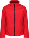 Regatta ABLAZE TRA 628 / Férfi kétrétegű softshell kabát - klasszikus piros/fekete XL (36A628t6904)