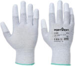 Portwest AB198 ESD / Antisztatikus kesztyűk, 12 db/csomag - szürke S (AB198GRRS)