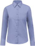 Kariban JESSICA K549 / Női hosszú ujjú ing - élénk ég L (20K54921203)