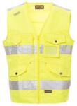 PAYPER MASTER 000333-0087 / Fényvisszaverő mellény farmer szabásmintával, 3M fényvisszaverő csíkokkal - sárga XXXL (0003330087010063XL)