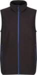 Regatta NAVIGATE TRF 695 / Férfi polár mellény - fekete/királykék L (36F695zv403)