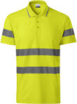 MALFINI, a. s RIMECK HV RUNWAY 2V9 / Fényvisszaverő galléros póló - HV sárga L (2V99715)