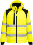Portwest HI-VIS WX2 CD863 ECO / Fényvisszaverő steppelt kabát - HV sárga/fekete XL (CD863YBRXL)