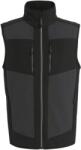Regatta E-VOLVE TRA 907 / Uniszex kétrétegű softshell mellény - hamuszürke/fekete XS (36A907ad200)