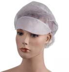 Profod PD-SNOOD / Eldobható sapka csúcsos és hálós hosszú hajra - fehér L (prof_0190)