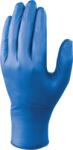 Delta Plus DELTA V1420 / Eldobható, vegyszerálló nitril kesztyűk, 100 db/csomag - kék (V1420B10007)