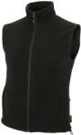 BENNON BENNON FLEECE VEST BLACK / Polár mellény - fekete XXXL (1025160060-3XL 64-66)