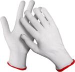 DYKENO CALETON 003-K28 / Textil kesztyűk PVC céltáblákkal - fehér 6 (003-K28-06)