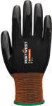 Portwest GP GRIP 21 A376 / Mártott kesztyű - fekete XXL (A376K8RXXL)