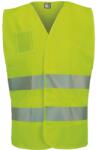 ČERVA EXPORT IMPORT a. s CERVA MAX ECO STR / Jól láthatósági mellény nyomtatott fényvisszaverő csíkokkal és igazolványtartó zsebbel - HV sárga XXXL (0355001179006)