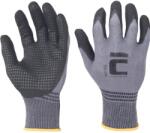 CERVA CERVA POZON DOTS / Speciális habnitril bevonatú kesztyűk - fekete/szürke 10 (0108026899100)